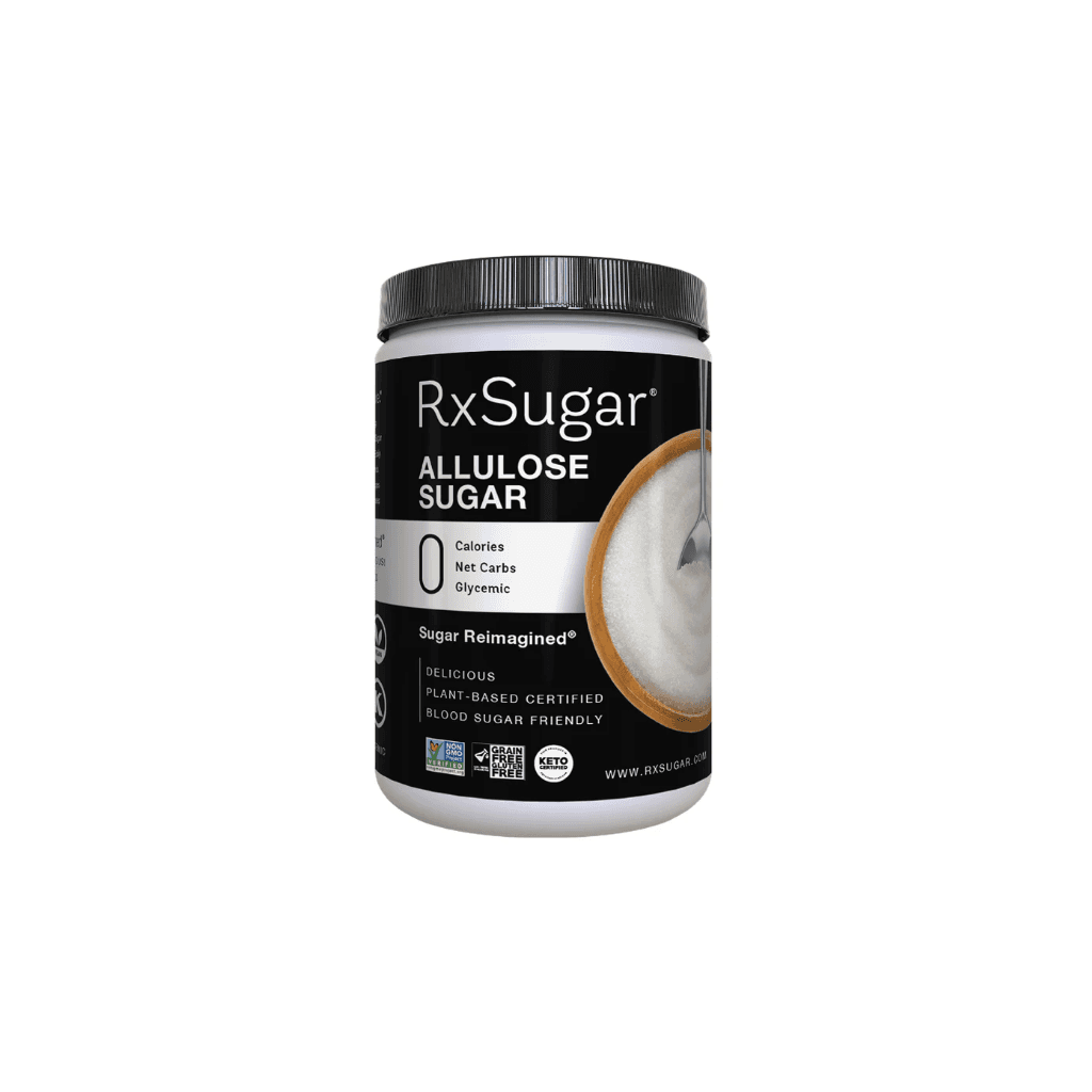 RxSugar Allulose Sugar 1 Pound Canister