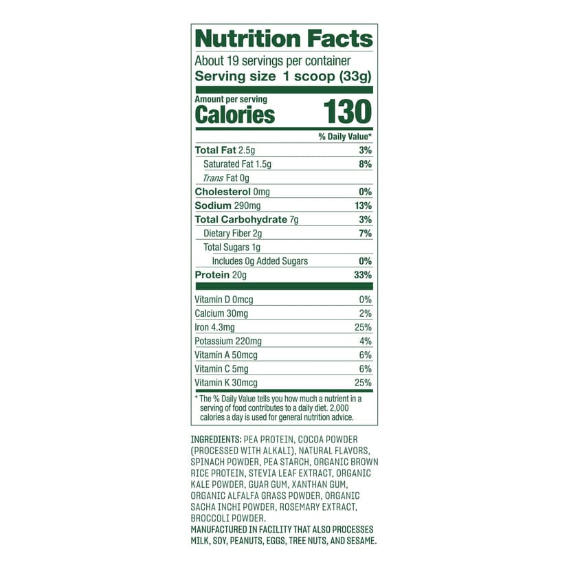 Vega® Protein & Greens - Plant-Based Protein Powder