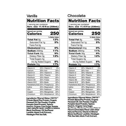 Complete Nutrition Shakes