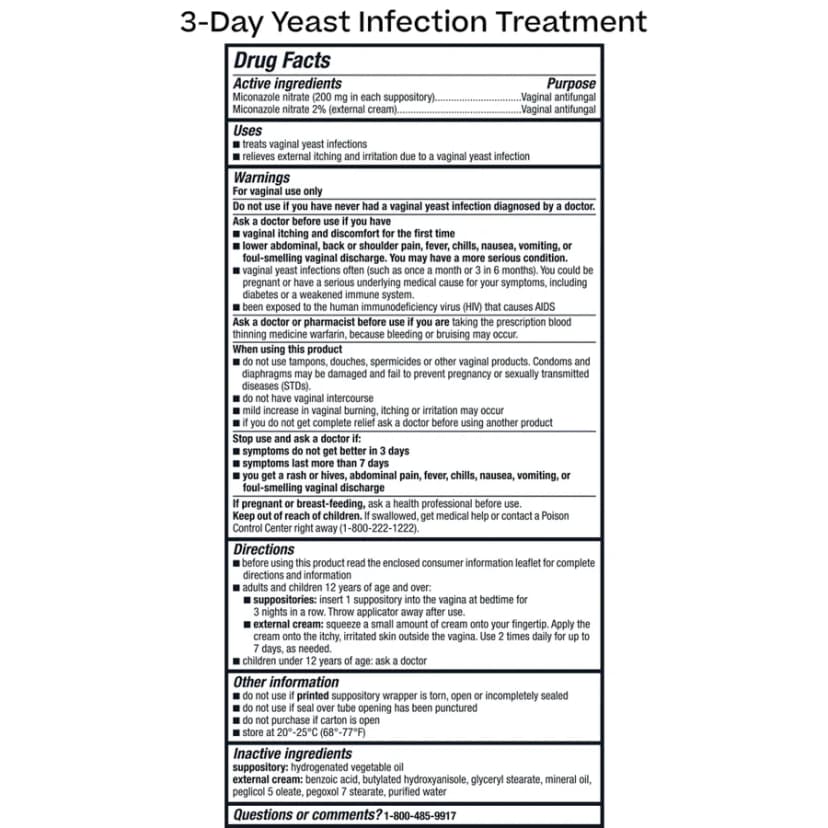 Yeast Infection Test & Treat Kit