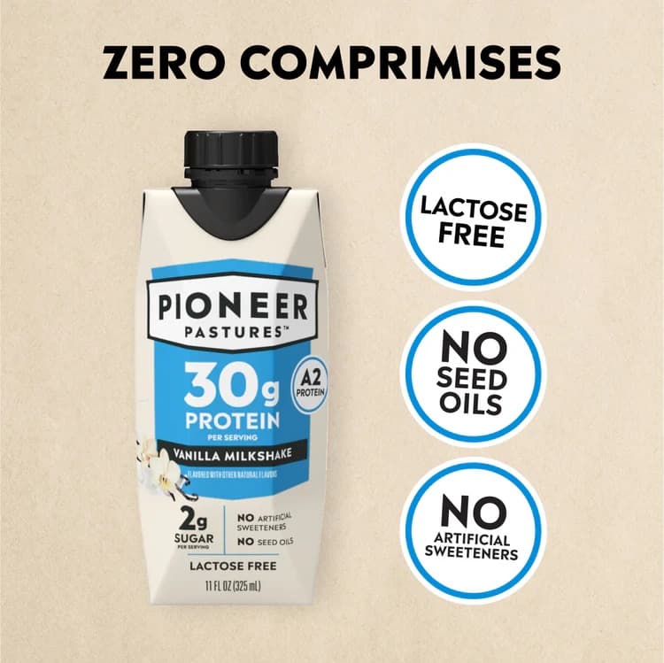 Ultra-Filtered A2 Vanilla Protein Shake (4 Pack)